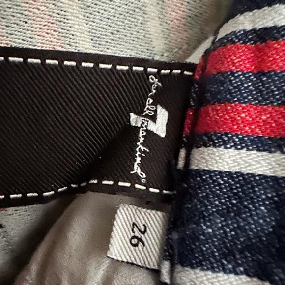 7 for All Man Kind stripped Jeans - Picture 5 of 5